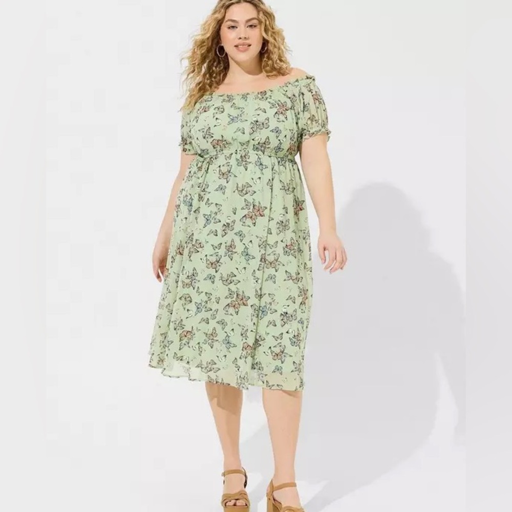 Pretty butterfly dress